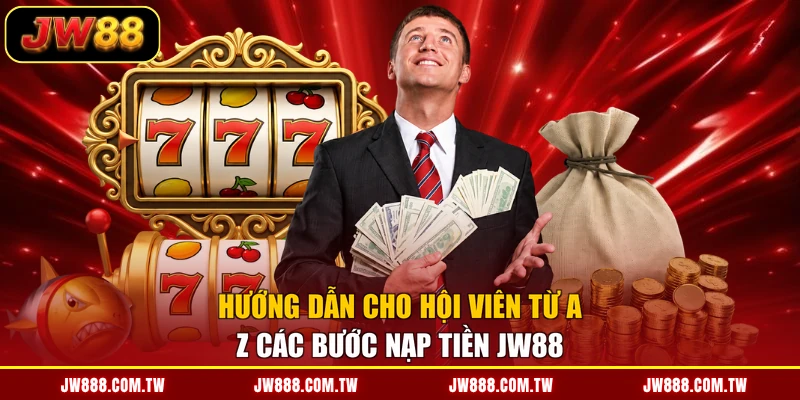 Hướng dẫn cho hội viên từ A-Z các bước nạp tiền JW88