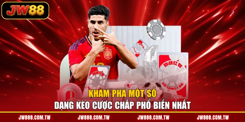 Khám phá một số dạng kèo cược chấp phổ biến nhất